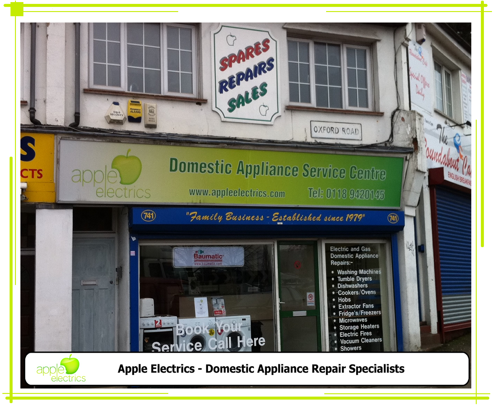 Apple Electrics Domestic Appliance Service Centre Repairs sales
